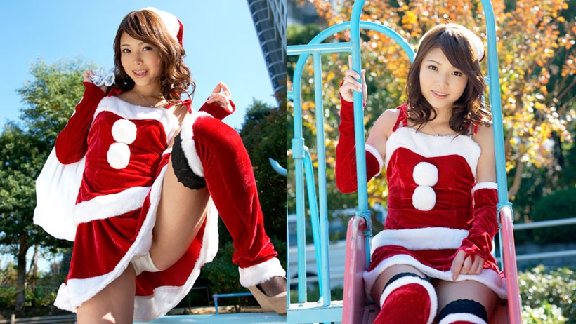 Tokyo Hot Th101110883 Megumi Shino Santa Claus!?~ 1 Ghé thăm nhà ~